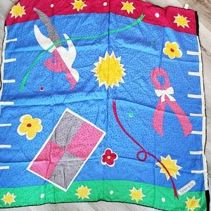 Vintage Silk Scarf Tiffany & Company